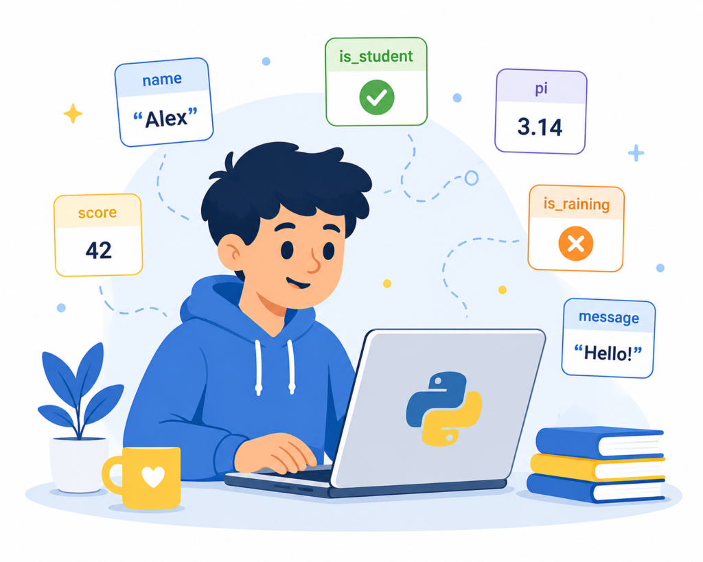 Python Variables for Beginners – Easy Guide